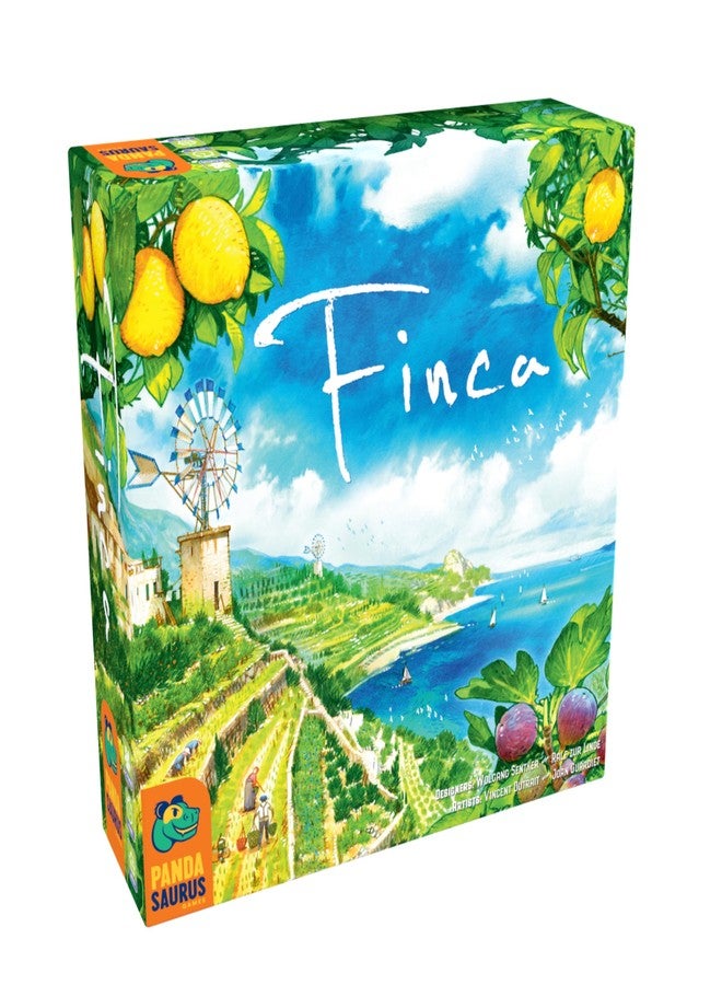 Pandasaurus Games Finca Board Game - Mallorca's Resource Management & Delivery Strategy Game, Fun for Family, Kids & Adults, Ages 10+, 2-5 Players, 45 Minute Playtime - Image 1